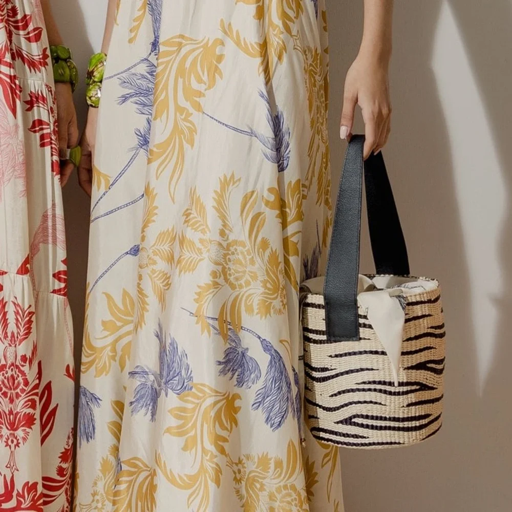 🦓 NWT | Sensi Studio Zebra Bucket Bag 🦓